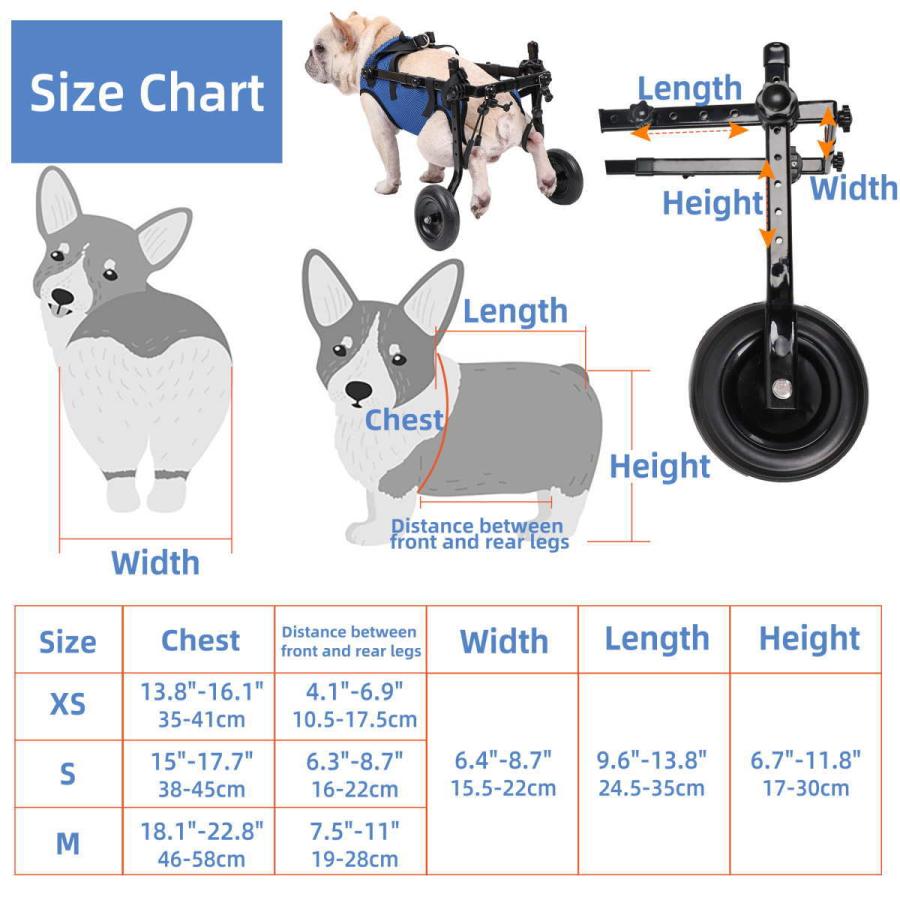ペット用車椅子 4輪 小型犬 全身サポート 歩行器 4輪 歩行補助 ペット用車椅子 4輪 小型犬 全身サポート 歩行器 4輪 歩行補助