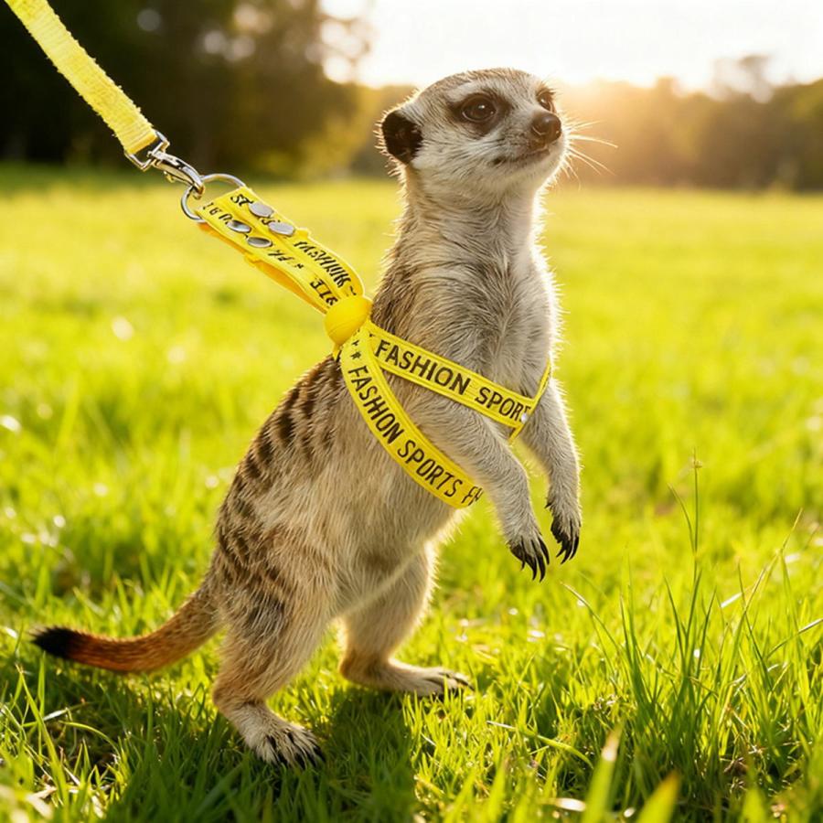 新商品 うさぎ ハーネスリードセット 小動物用 ソフト スモールペット