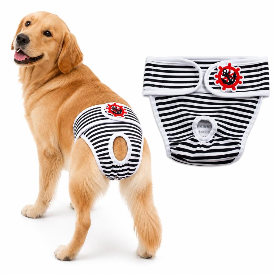 犬用マナーパンツ オムツカバー サニタリーパンツ 女の子 生理 発情期