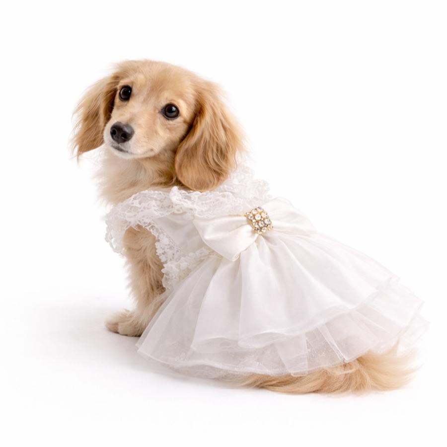 犬 ドレス 犬服 ワンピース 小型犬 フォーマル ペットドレス 結婚式