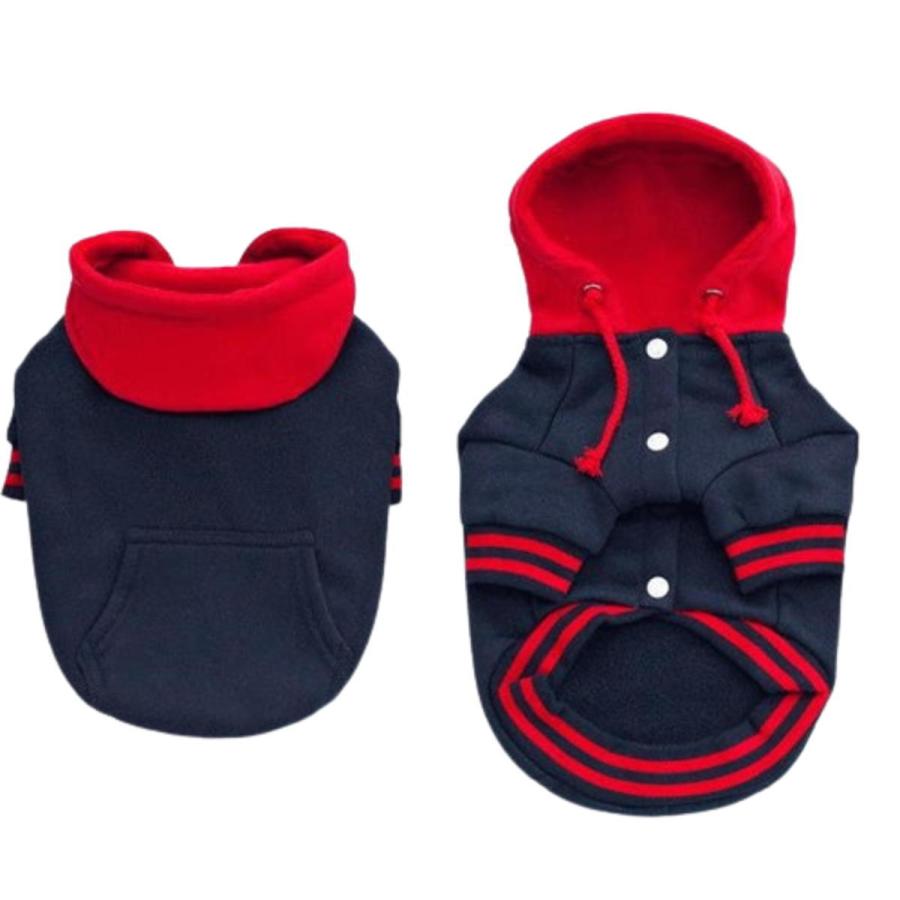 セール20％OFF 犬 服 パーカー フード付き 犬用ウェア 秋冬 裏起毛
