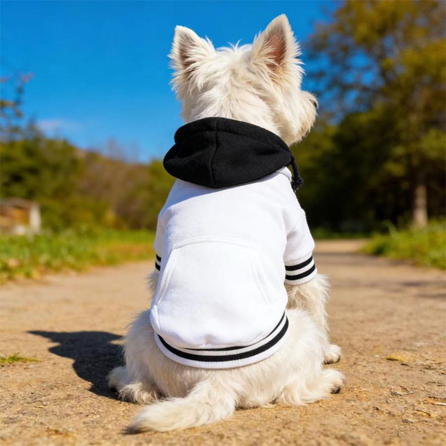 セール20％OFF 犬 服 パーカー フード付き 犬用ウェア 秋冬 裏起毛