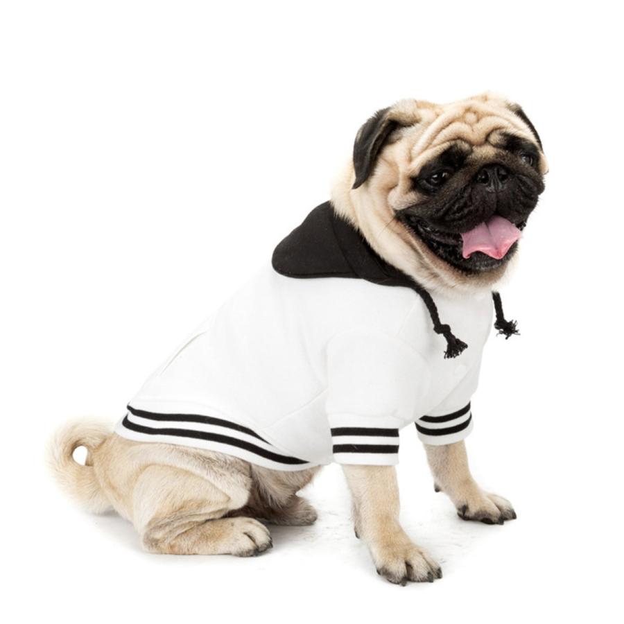 セール20％OFF 犬 服 パーカー フード付き 犬用ウェア 秋冬 裏起毛