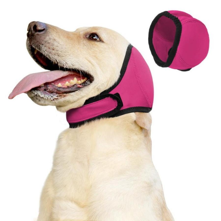 新商品 犬 イヤーマフ 耳カバー 水泳キャップ 脱げない かわいい