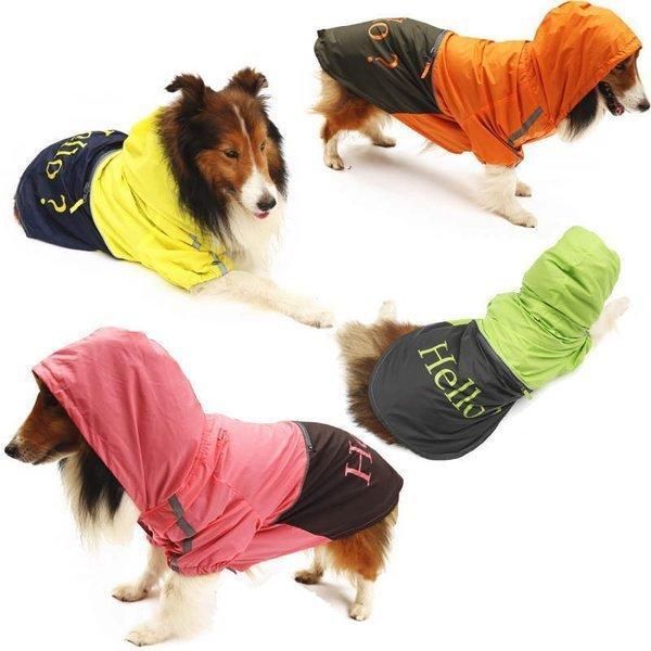 セール 犬服 ドッグウェア 大型犬 レインコート 春夏秋冬 リード穴あり 収納バック付き 雨の日 梅雨時期 大きい 中型犬 大型犬 犬の服 ペット服 Pd Nikkashop 通販 Yahoo ショッピング