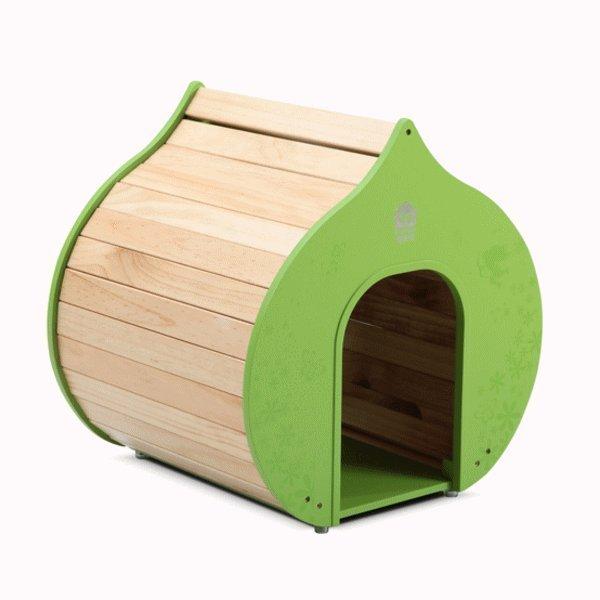 セール半額 ペットハウス木製 室内用 マット付き おしゃれ 箱型