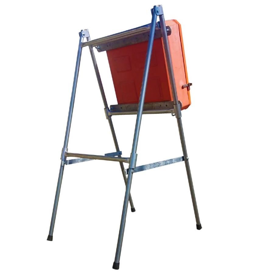 両面掛けの可能な分電盤スタンドWK600型！分電盤サイズ550mmまで