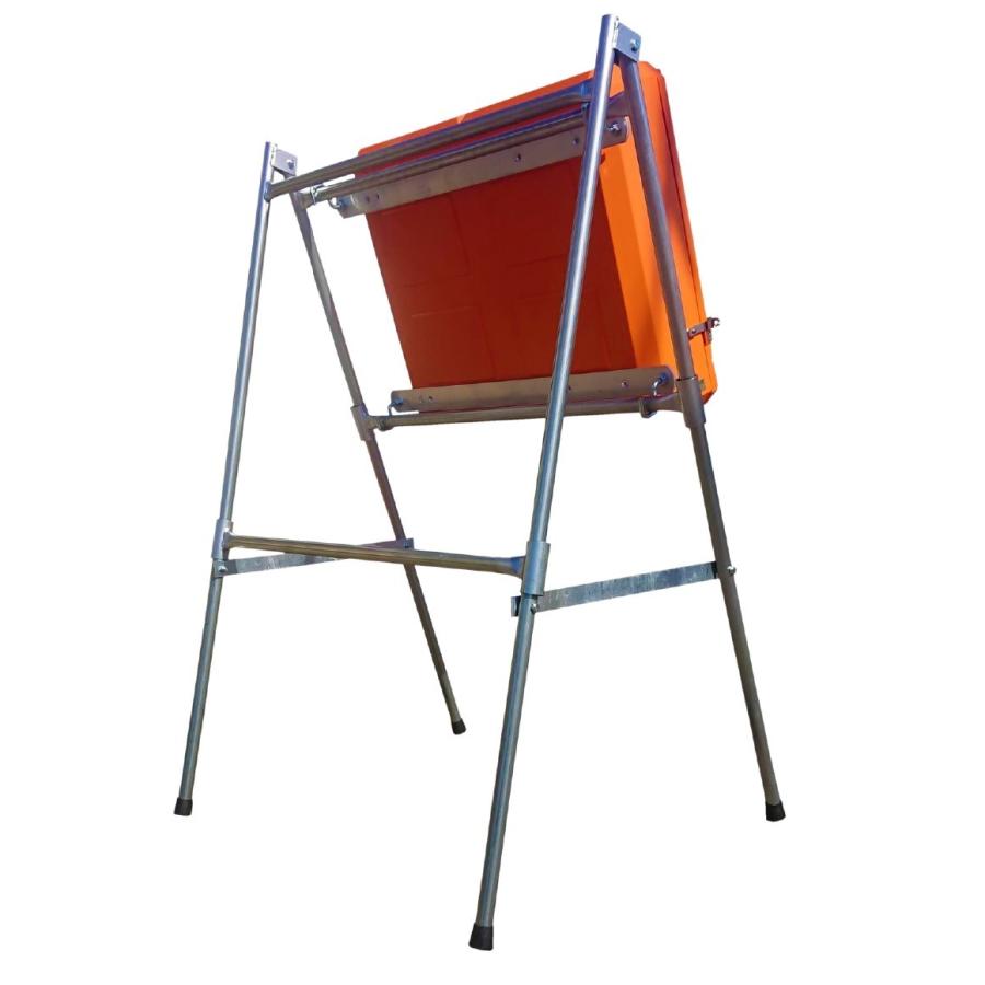 電気スタンド 両面掛けの可能な分電盤スタンドWK900型！分電盤サイズ850mmまで