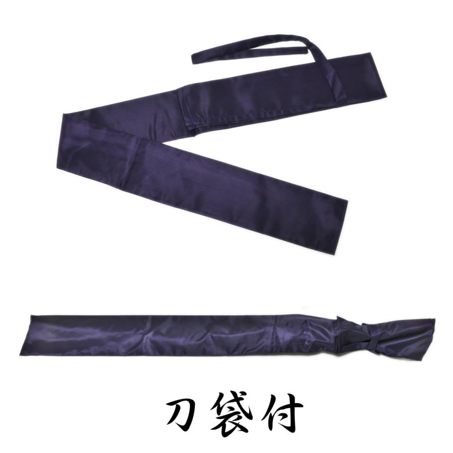 模造刀剣 逆刃刀 大刀 黒糸仕様 剣心 刀袋付 クロス付 ｜nikko-takumiya｜09