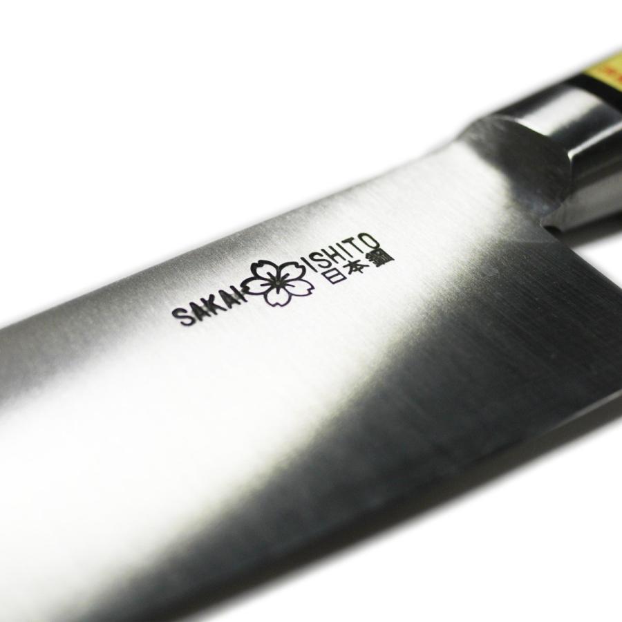 堺石藤 桜印 日本鋼 三徳包丁 180mm : 日光 匠家 ヤフー店 - 通販