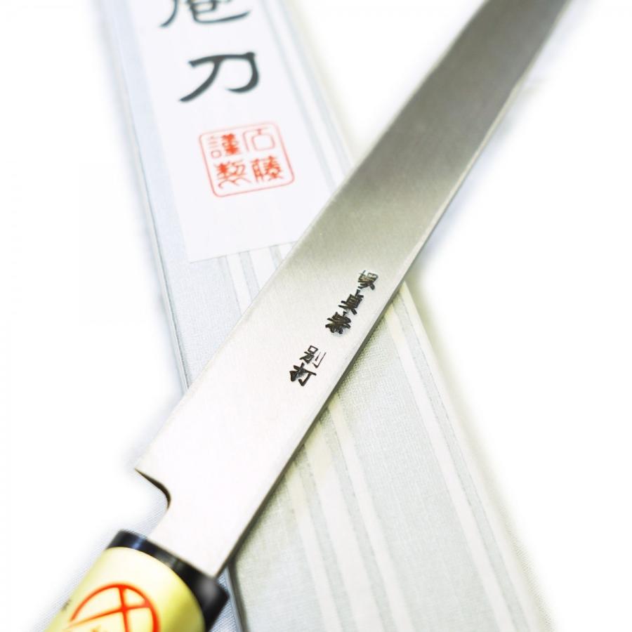 堺石藤 貞宗 蛸引包丁 210mm 和包丁 刺身包丁 柳葉 : 日光 匠家 ヤフー  