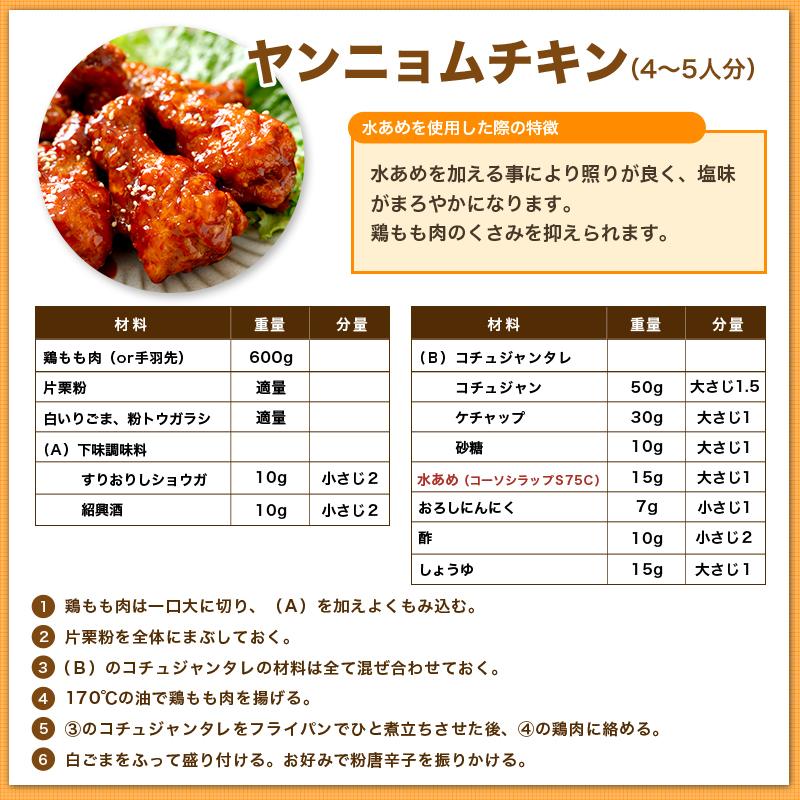 韓国水飴 業務用 コーソシラップS75C 25kg×40缶 一斗缶 水飴 水あめ_11