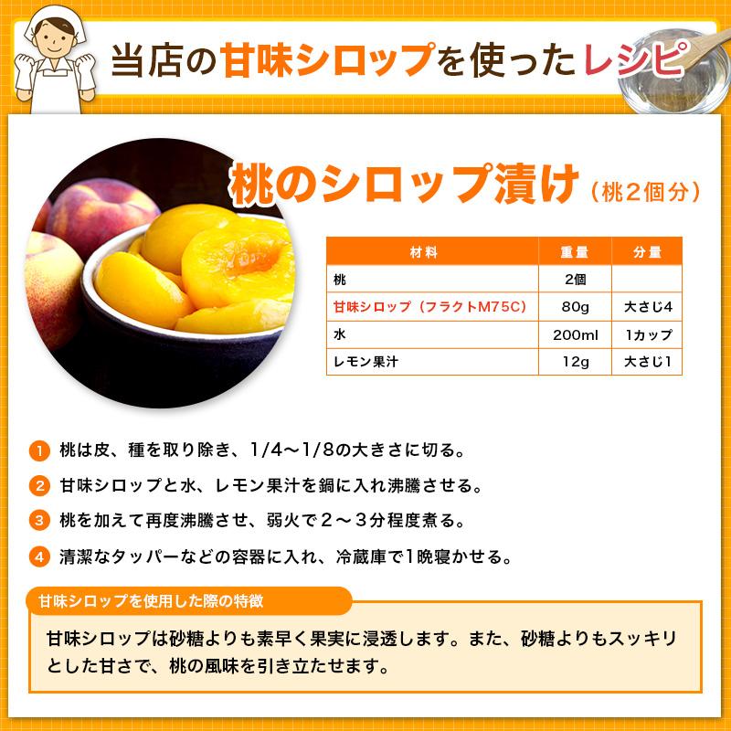 日本コーンスターチ 業務用 ぶどう糖果糖液糖 シロップ フラクトM75C