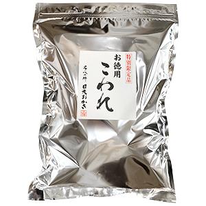 日光おかき こわれミックス600g（アルミパウチ）チャック付きアルミ保存袋単品 国内産米100% おかき せんべい 煎餅 訳あり 詰め合わせ の商品画像
