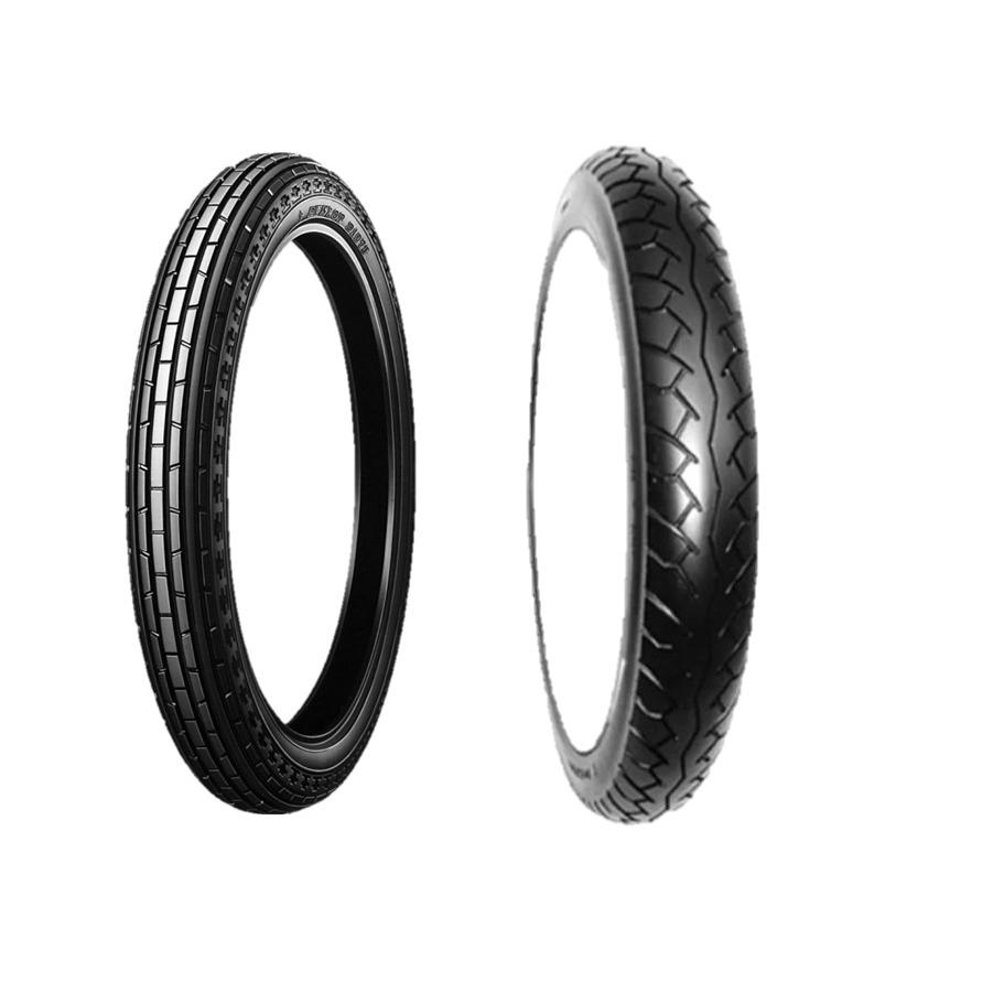 DUNLOP（ダンロップ） 2本セット 2.25-17 33L WT D107F 2.50-17 38L WT
