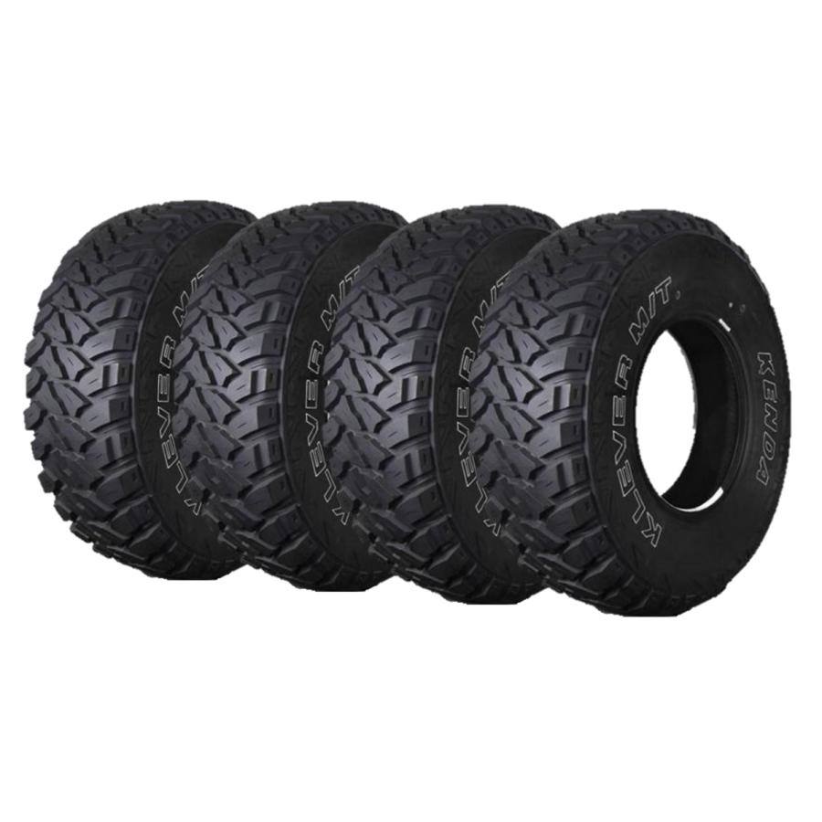 KLEVER 4本セット ケンダ LT235/85R16 120/116Q OWL KR29 M/T ホワイト 