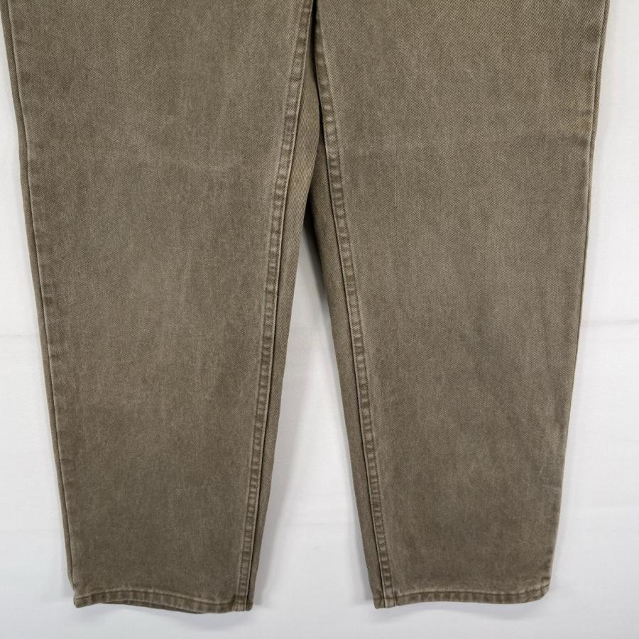 Lee（リー） 古着 デニム パンツ テーパード 5ポケット レザーパッチ 