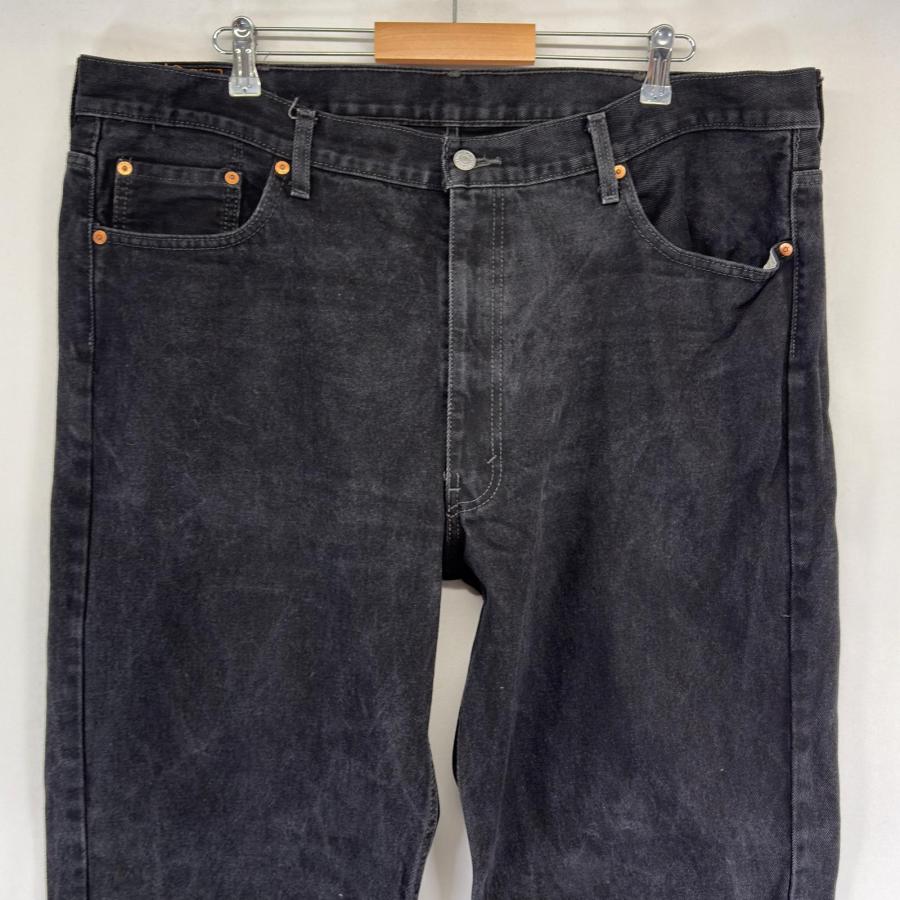 Levi's（リーバイス） 古着 パンツ ブラックデニム 550 大きいサイズ