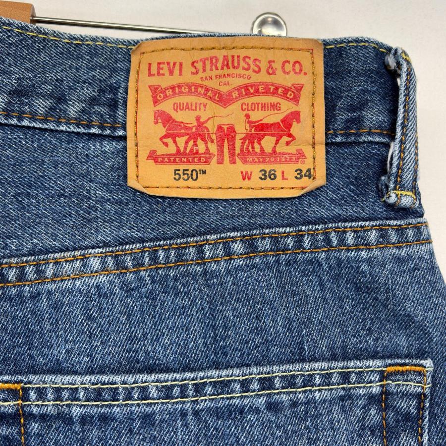 Levi's（リーバイス） 古着 デニム パンツ Gパン 550 バギー ジッパー