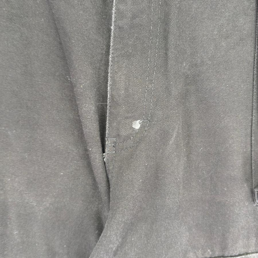 古着 ディッキーズ Dickies ダック パンツ ダブルニー ジッパーフライ ハンマーループ 大きいサイズ W40 L32  ブラック系 メンズ Dickies（ディッキーズ） 古着 ダック パンツ ダブルニー ジッパー