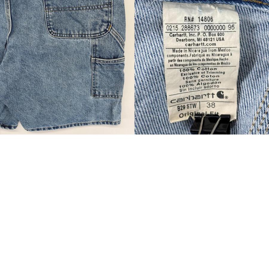 Carhartt（カーハート） 古着 デニム パンツ ハーフ ペインター 半