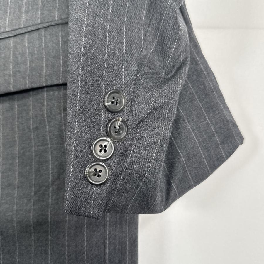 ラルフローレン　USA製　毛１００％　テーラードジャケット　ストライプ柄　美品 USA古着 ラルフローレン RALPH LAUREN テーラードジャケット ブレザー