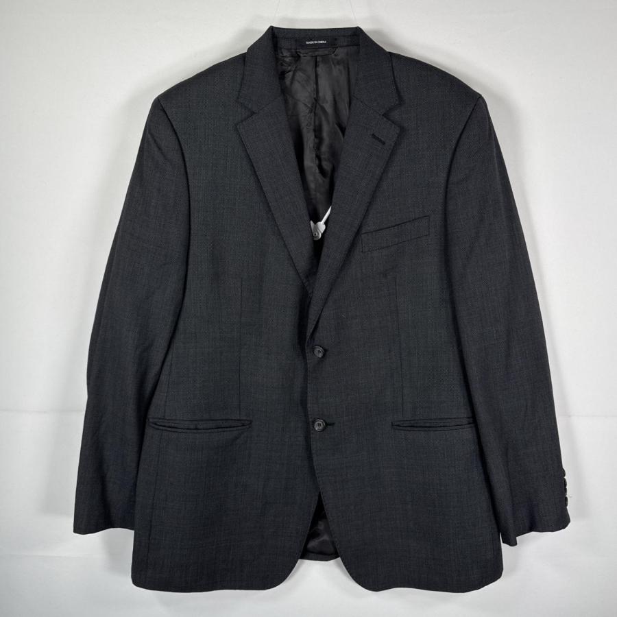 新品未使用 LAURENラルフローレン　ウールジャケット　42 Sダークグレー USA古着 ラルフローレン RALPH LAUREN テーラードジャケット ブレザー