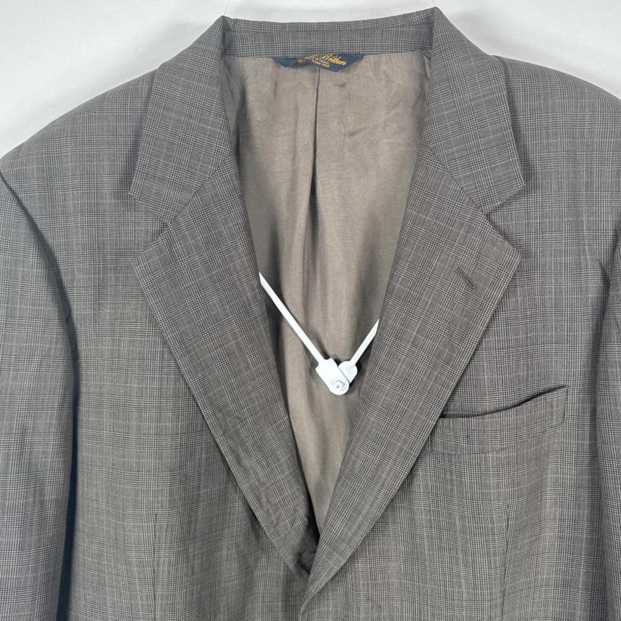 ブルックスブラザーズ　カノニコ社製　テーラードジャケット　ダークグレー　XL BROOKS BROTHERS（ブルックスブラザーズ） USA古着 90's/90年代