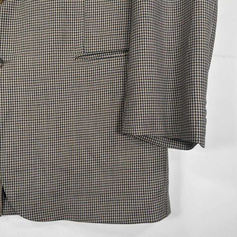 RALPH LAUREN テーラードジャケット 千鳥柄 3B ウール キュプラ. RALPH LAUREN テーラードジャケット 千鳥柄 3B ウール キュプラ. 中古