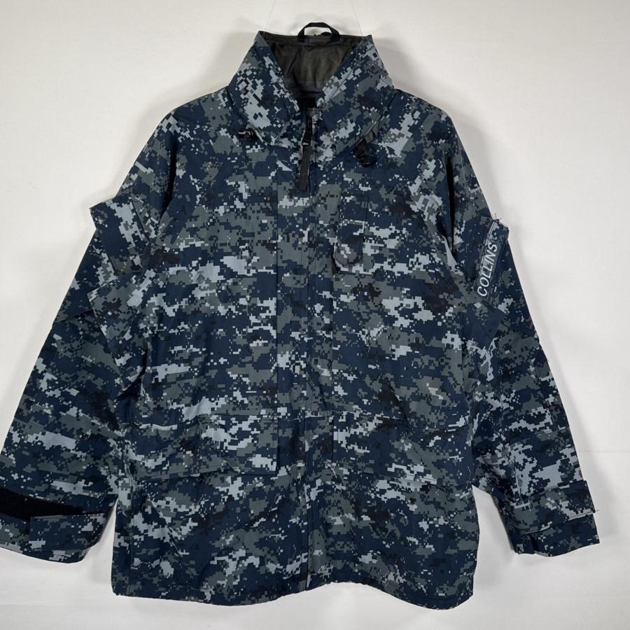 USA古着 ミリタリージャケット ECWCS GORE-TEX ブルーデジタル