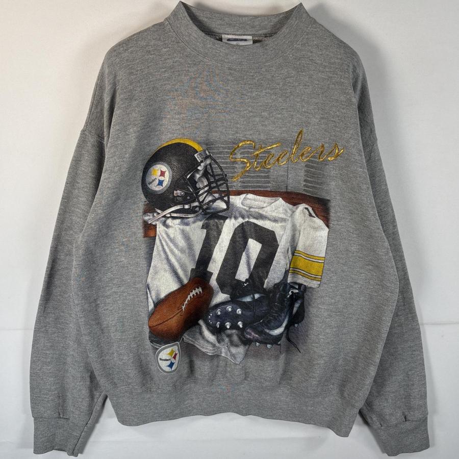 古着 90's/90年代 CSA USA製 スウェット NFL スティーラーズ