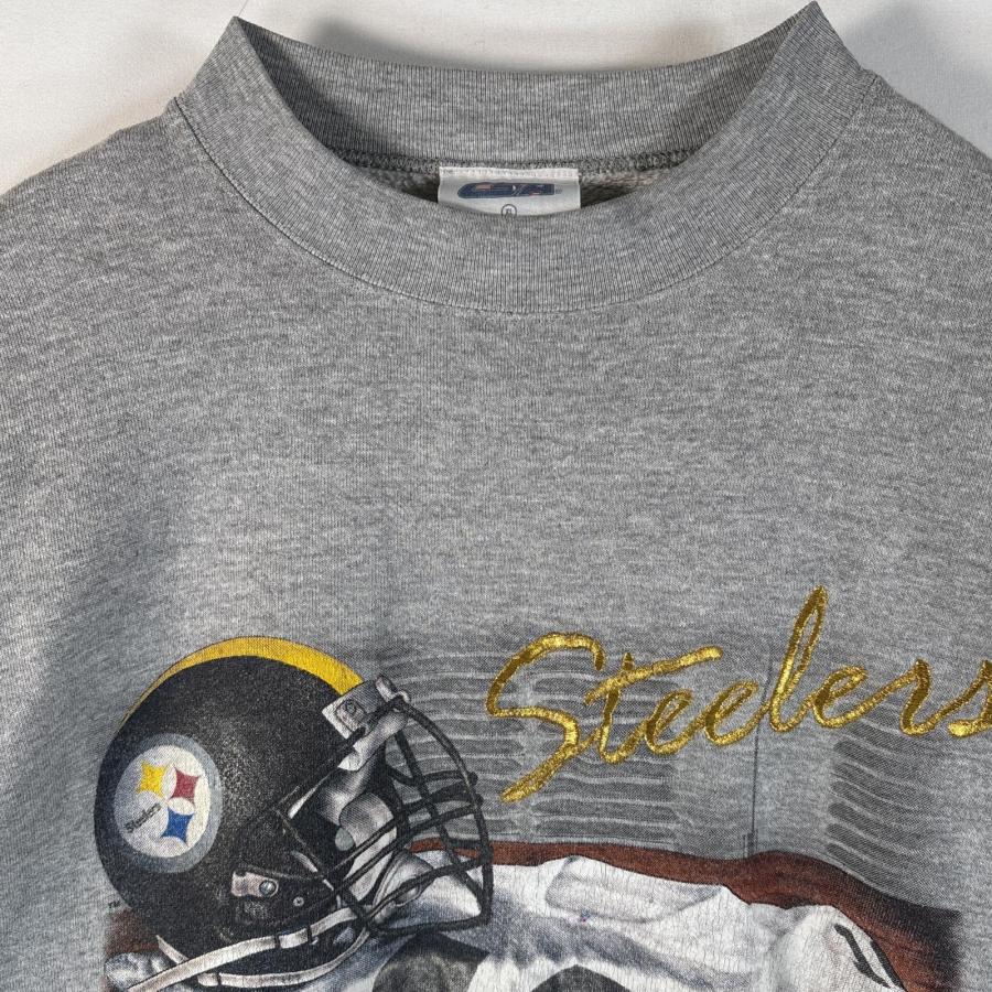 トップス champion スウェット NFL スティーラーズ アメフト XL 90s