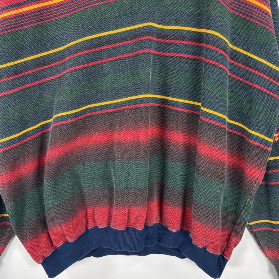古着 90's/90年代 ドッカーズ DOCKERS 鹿の子 長袖 ポロシャツ