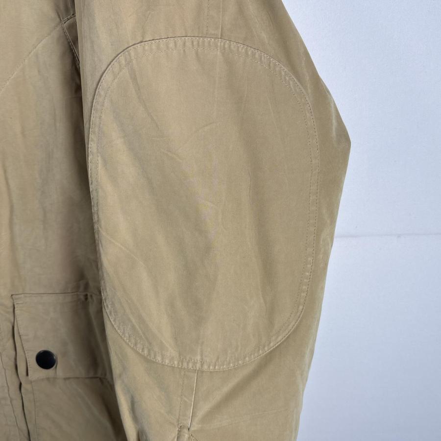 古着 90's/90年代 ノーティカ NAUTICA カバーオール ハンティングジャケット エルボーパッチ L  ベージュ メンズ USA古着 90's/90年代 ノーティカ NAUTICA カバーオール ハンティング