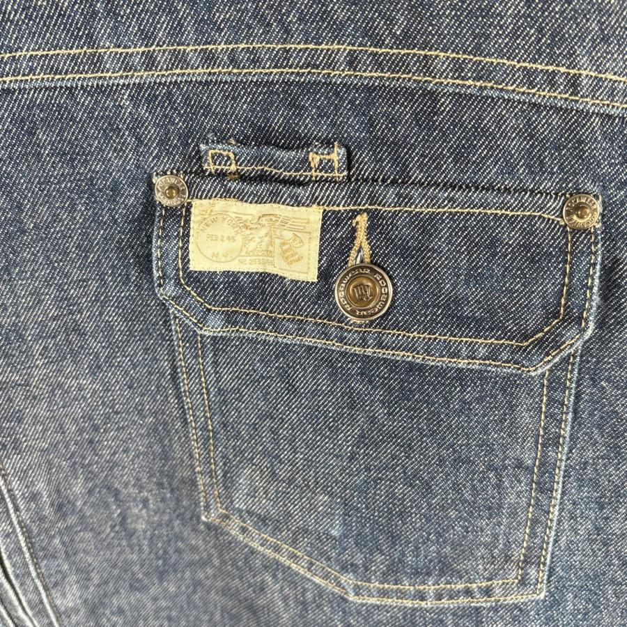 USA古着 ロカウェア ROCAWEAR デニム デニムジャケット フルジップ
