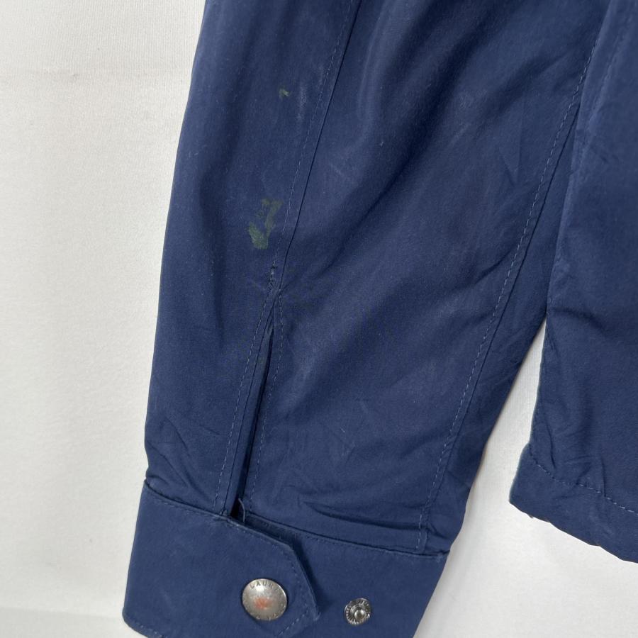 古着 ポロバイラルフローレン Polo by Ralph Lauren ナイロンジャケット ブルゾン ワンポイントロゴ 収納フード付き S  ネイビー メンズ 古着 ポロバイラルフローレン Polo by Ralph Lauren ナイロン