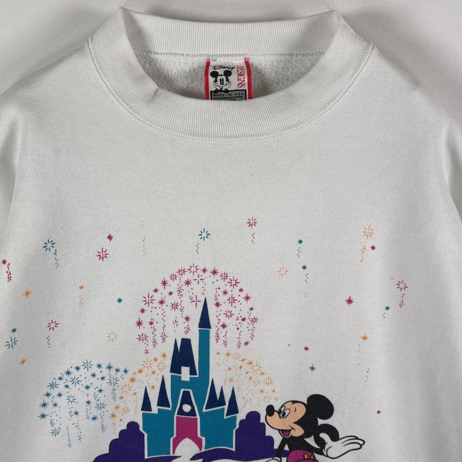 Disney 古着 90's/90年代 ディズニー USA製 スウェット ミッキー