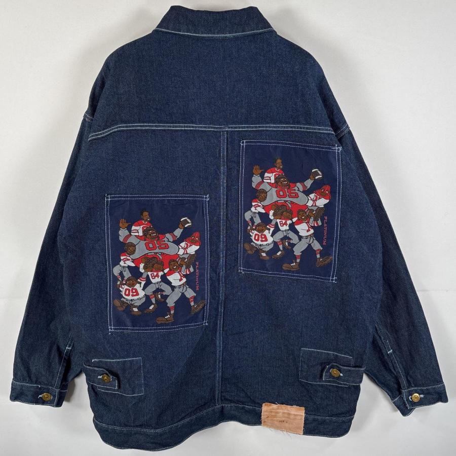 古着 プラチナムフブ PLATINUM FUBU デニム デニムジャケット