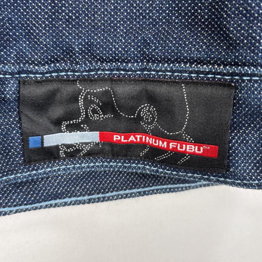 古着 プラチナムフブ PLATINUM FUBU デニム デニムジャケット