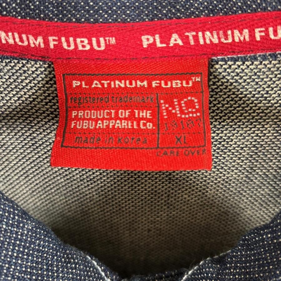 古着 プラチナムフブ PLATINUM FUBU デニム デニムジャケット
