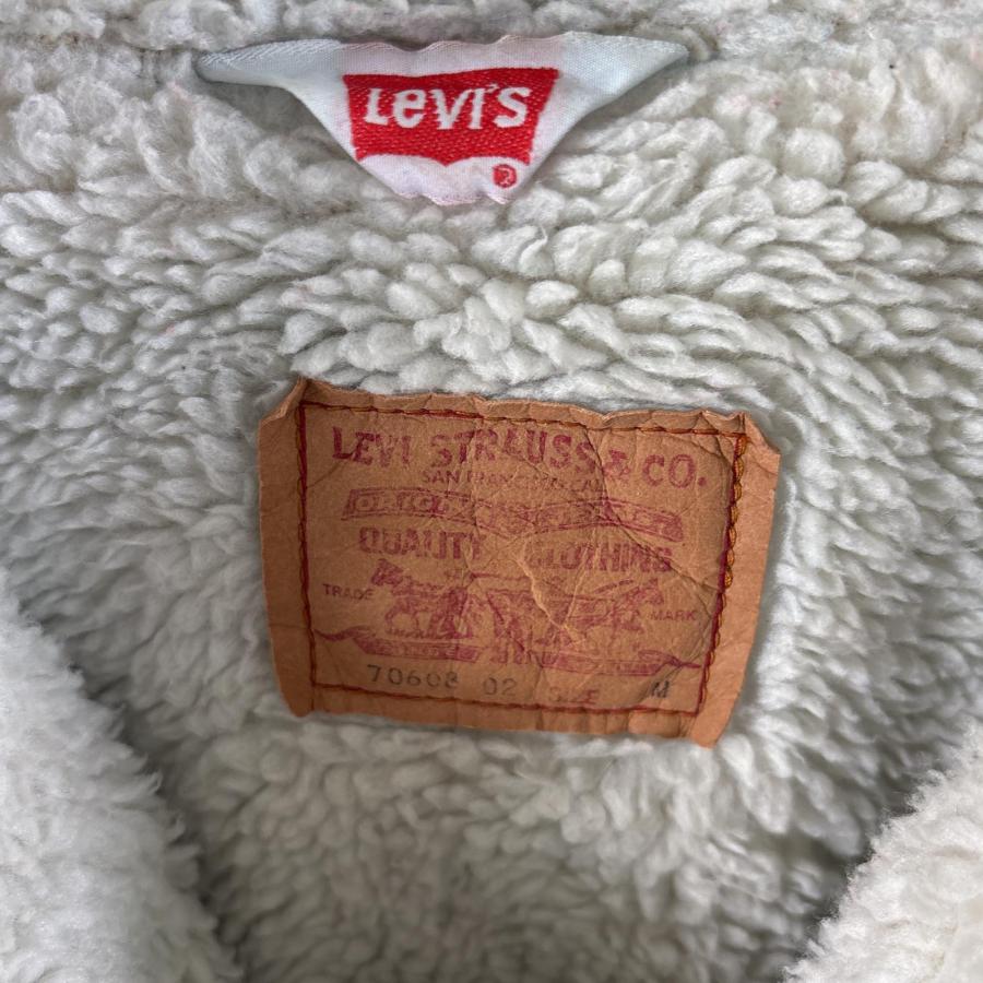 Levi's（リーバイス） 古着 90's/90年代 ボアデニムジャケット 70608
