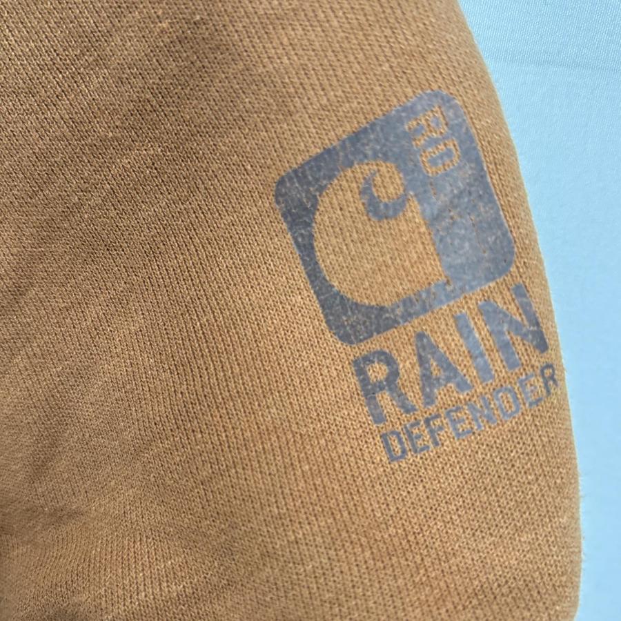 古着 カーハート Carhartt パーカー フルジップ アクティブパーカー 裏地メッシュ レインディフェンダー M キャメル メンズ Carhartt（カーハート） 古着 パーカー フルジップ アクティブパーカー