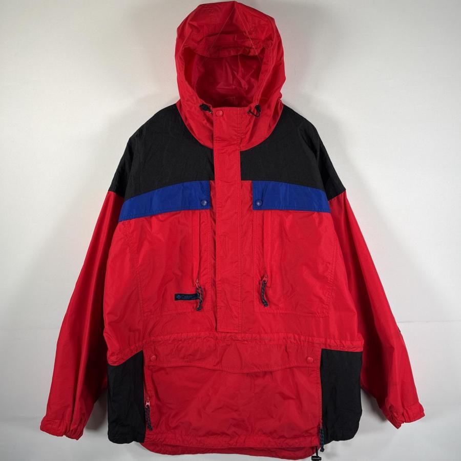 【Columbiaコロンビア】アノラックパーカー★ハーフジップナイロンジャケット Columbia（コロンビア） 古着 ナイロンジャケット アノラックパーカー
