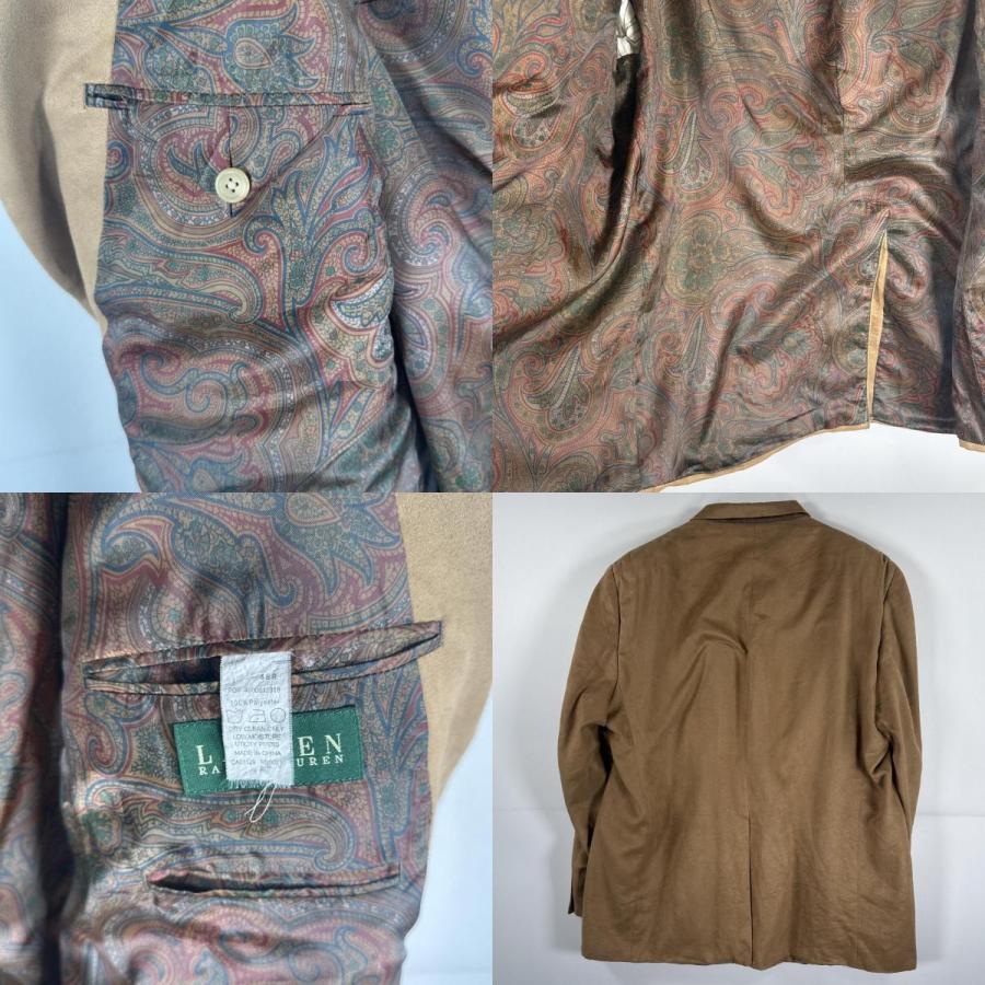 古着 ラルフローレン RalphLauren テーラードジャケット フェイク