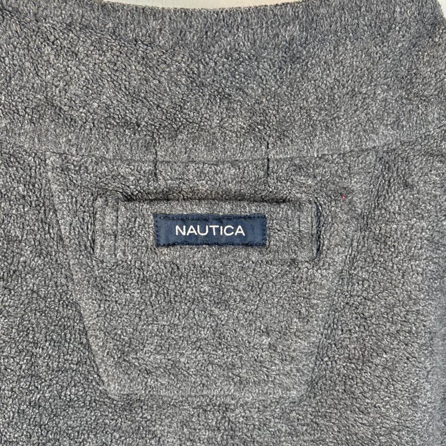 古着 ノーティカ NAUTICA USA製 ハーフジップフリース プルオーバー