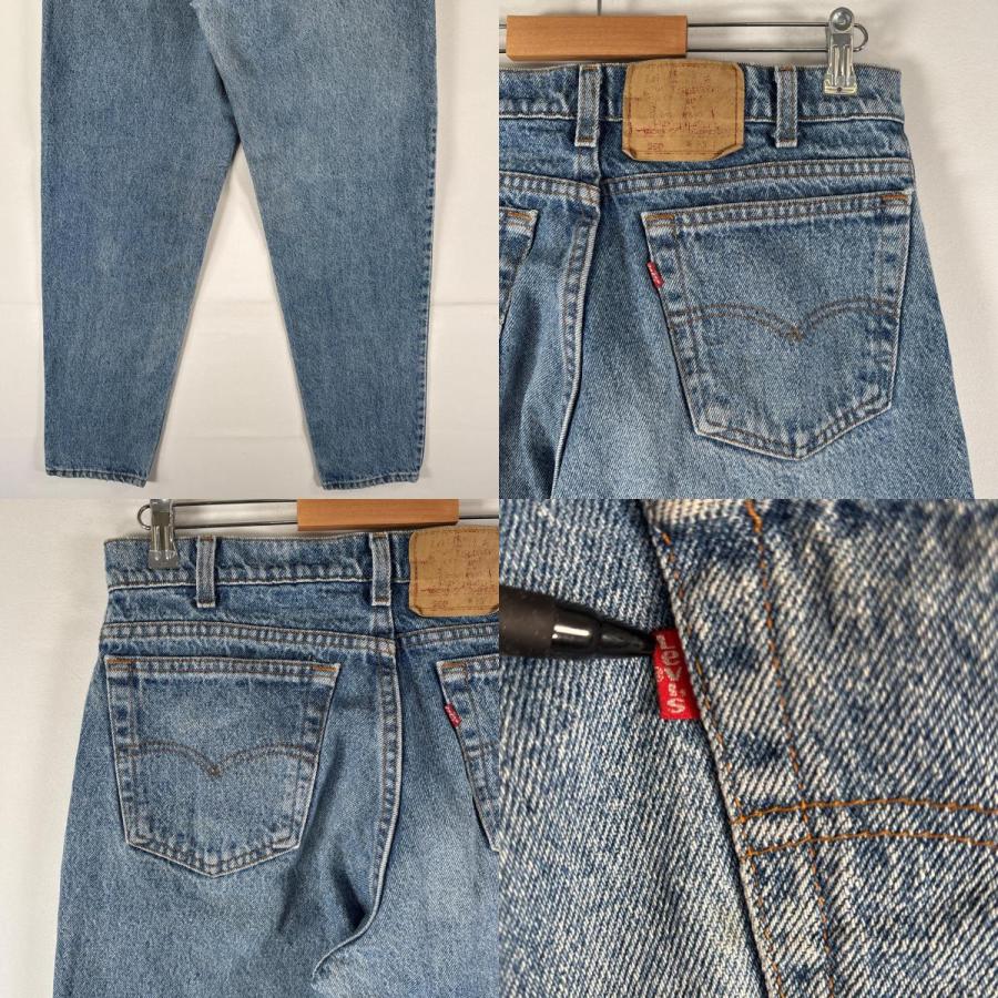 Levi's（リーバイス） 古着 Levi's USA製 デニムパンツ 550 テーパード