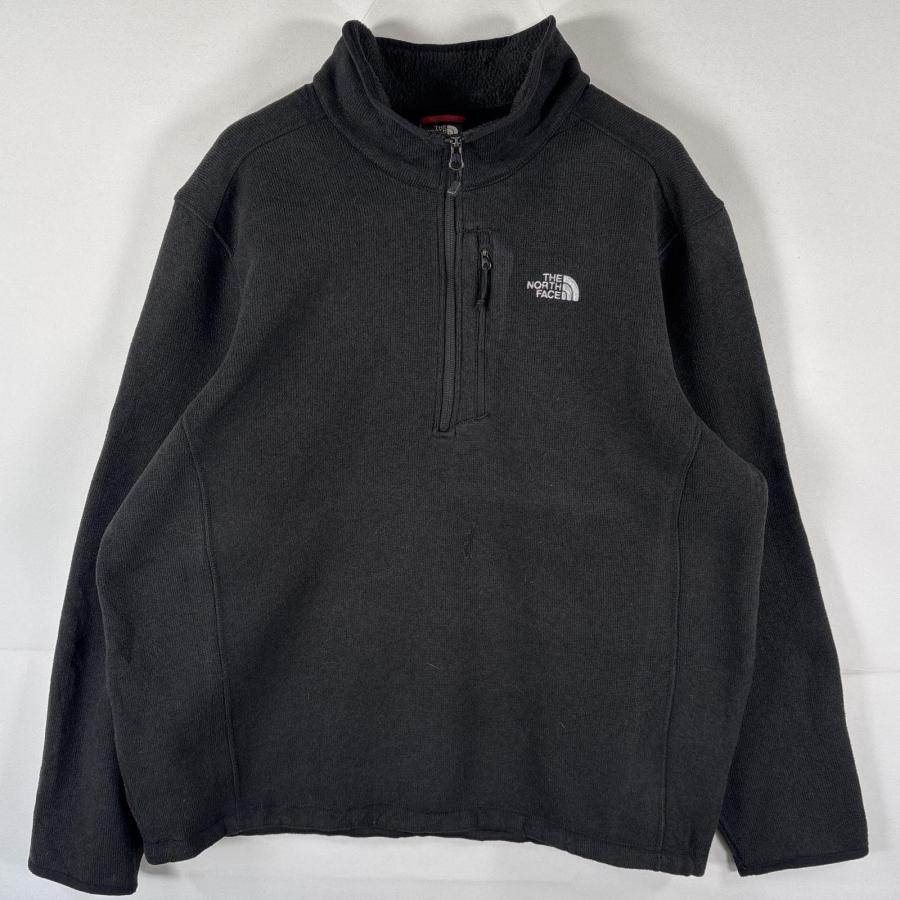 THE NORTH FACE　フリースジャケット　ハーフジップ　胸ロゴ　古着　M 中古・古着通販】THE NORTH FACE (ザ ノース フェイス) ハーフジップ