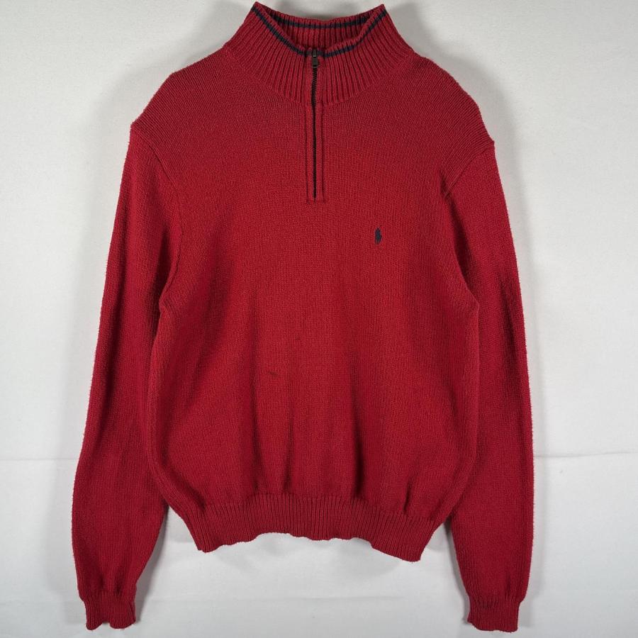 古着 ポロバイラルフローレン Polo by Ralph Lauren ニット ハーフ