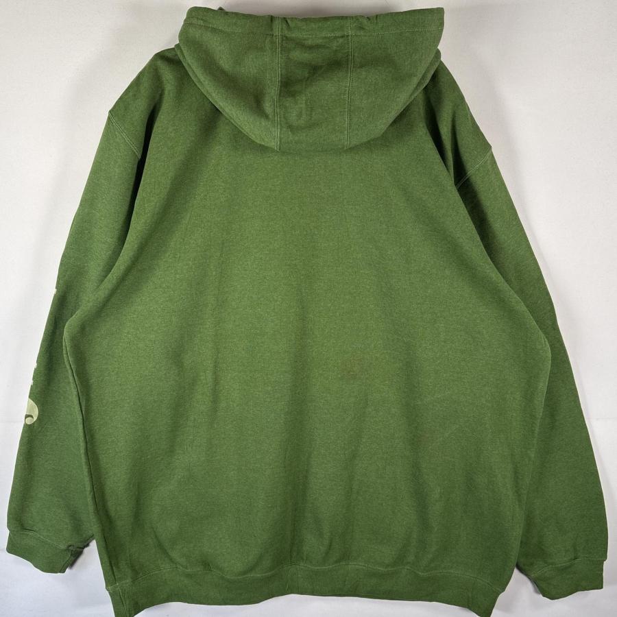 Carhartt（カーハート） 古着 パーカー スウェット 袖ロゴプリント