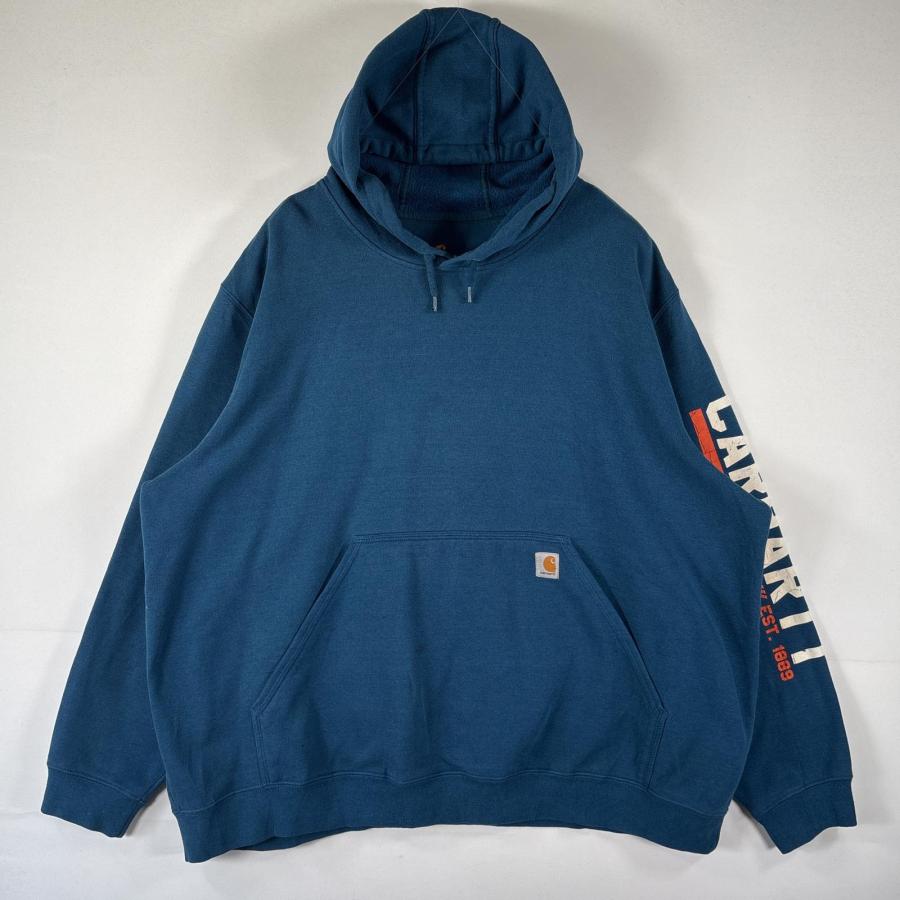Carhartt（カーハート） 古着 パーカー スウェット プルオーバー 袖